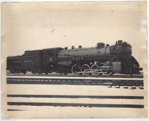 Canadian Pacific Railway (CPR) antique photos of trains